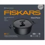 Ceramiczny garnek Fiskars HARD FACE 5 l z pokrywką, powłoka zapobiegająca przywieraniu
