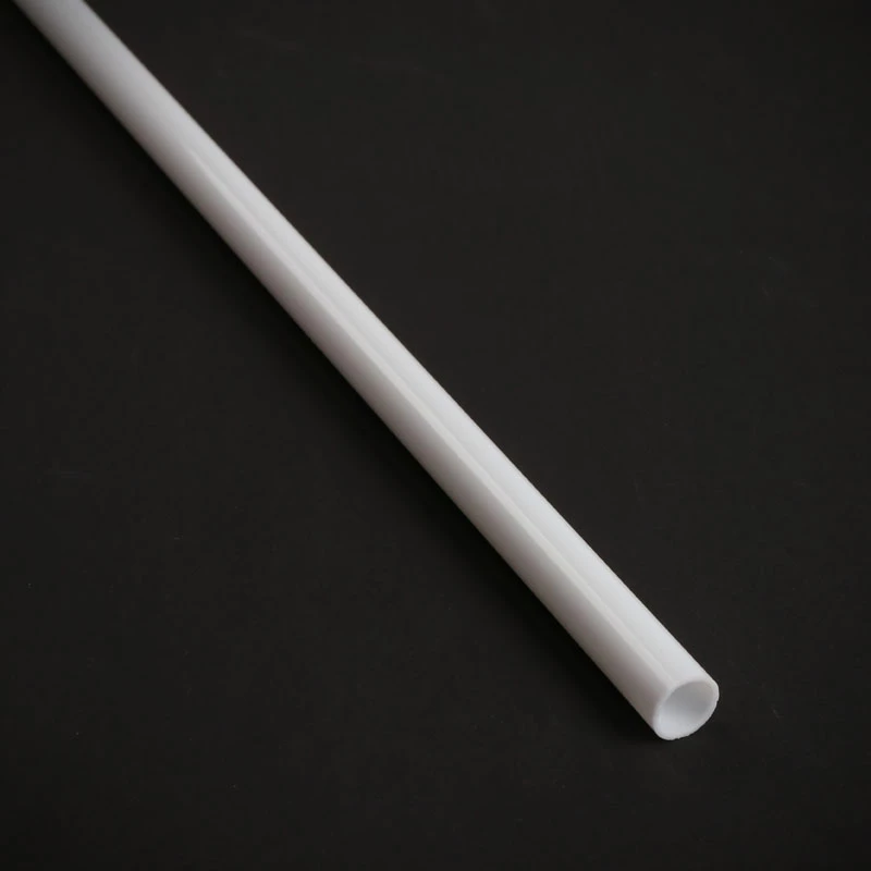 BitsPower - Sztywna rurka Crystal Link 12/10mm (zewn. 12mm, wewn. 10mm), długość 1000mm, biała