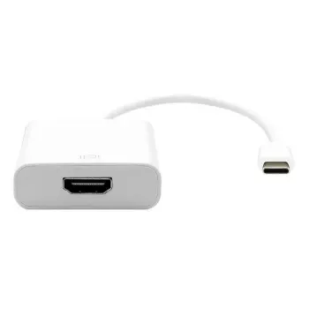 Kabel HDMI–HDMI Garbot 0,2 m biały (adapter kablowya USB-C na HDMI, 20 cm)