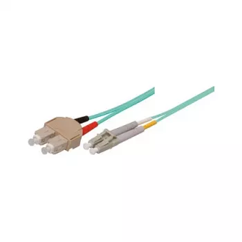 kabel krosowy LWL Duplex OM3 (Multimode, 50/125) LC/SC, LSZH, odwracalna polaryzacja, 2m, Good Connections®