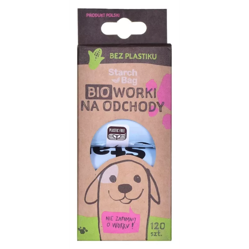 STARCH BAG - Worki na psie odchody - 8 x 15