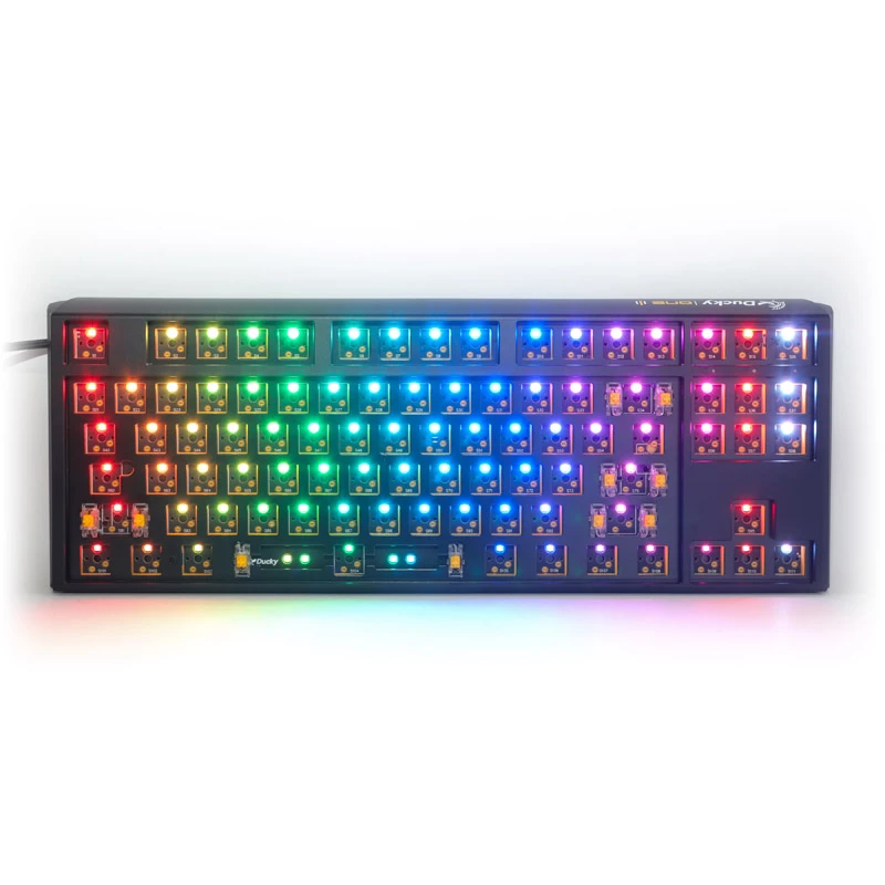 Klawiatura Ducky One 3 Hot-Swap Barebone TKL Gaming USB US English, czarna