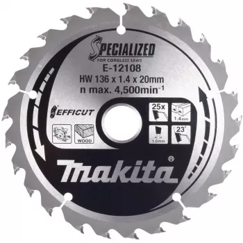 Makita E-12120 EFFICUT Brzeszczot 136x20x25Z (E-12120)