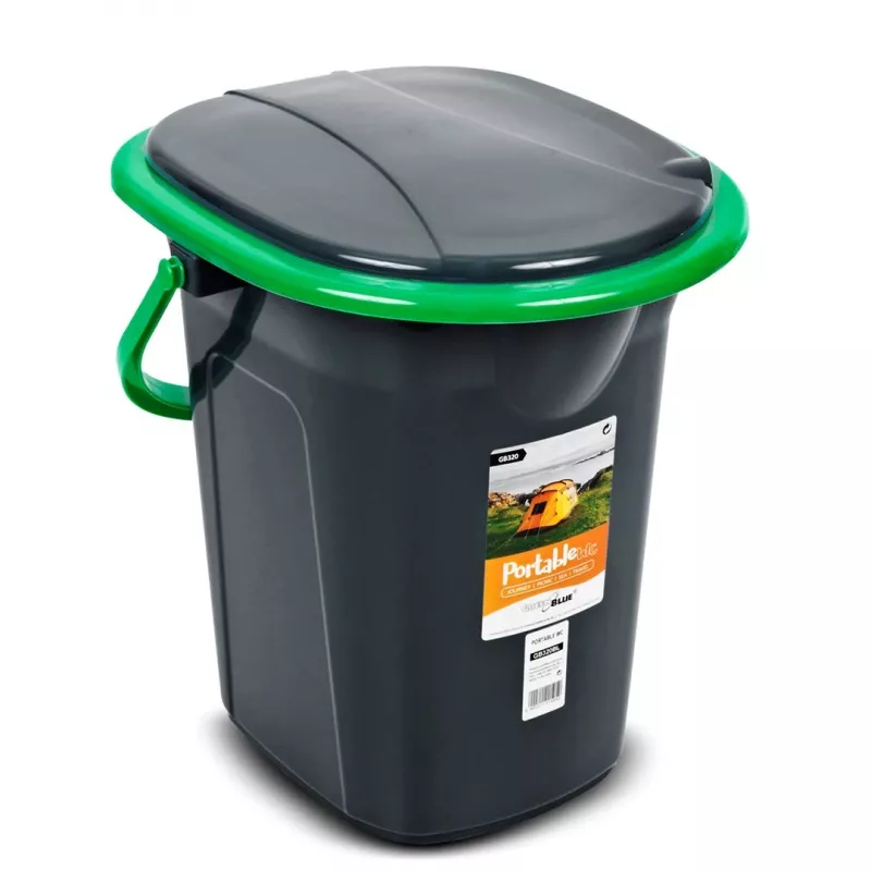Pojemnik na odpady Greenblue GB320BB Czarny Niebieski Plastik 19L