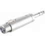 Adapter audio ShiverPeaks XLR żeński na 6,3 mm (1/4 cala) TRS jack BS55035, sprzęg stereo