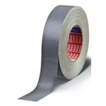Taśma tkaninowa Tesa 4657, 19 mm x 50 m, szara, specjalna tkanina pokryta tworzywem