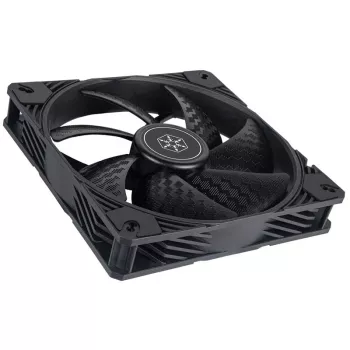 Wentylator chłodzący SILVERSTONE SST-SF140B 140mm czarny osiowy wentylator do obudowy PC
