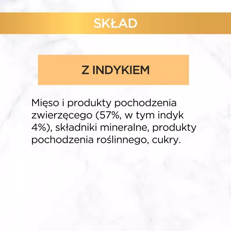 Mokra karma dla kota Purina Nestlé GOURMET Gold Indyk 85 g puszka dla dorosłych kotów, formuła dla kotów z nadwagą