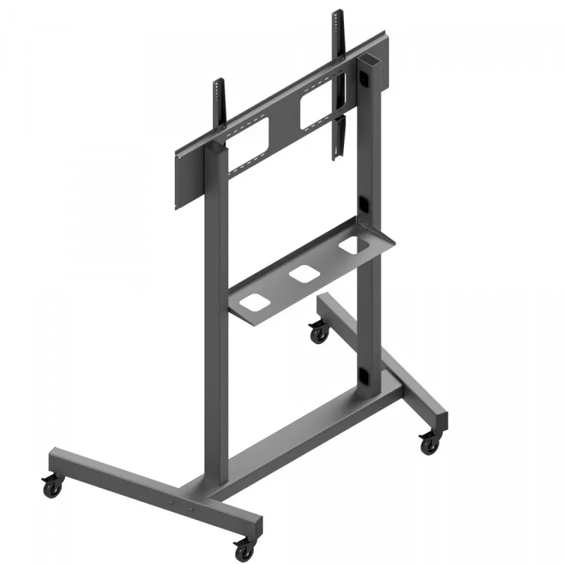 Wózek pod monitor EDBAK TR19 do ekranów do 130 kg, płyta 1000×600 mm