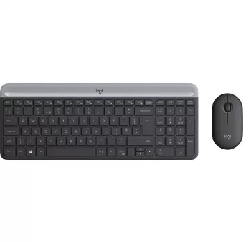 Zestaw klawiatury i myszy Logitech MK470 cienki Combo