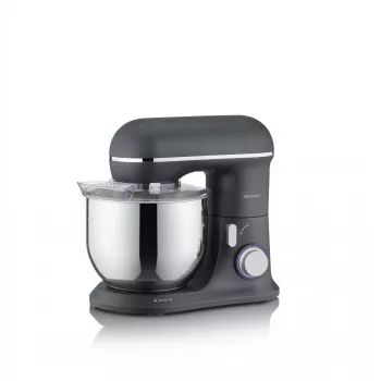 Robot kuchenny SEVERIN KM 3899 — 1200 W, misa ze stali nierdzewnej 5,3 L, czarny