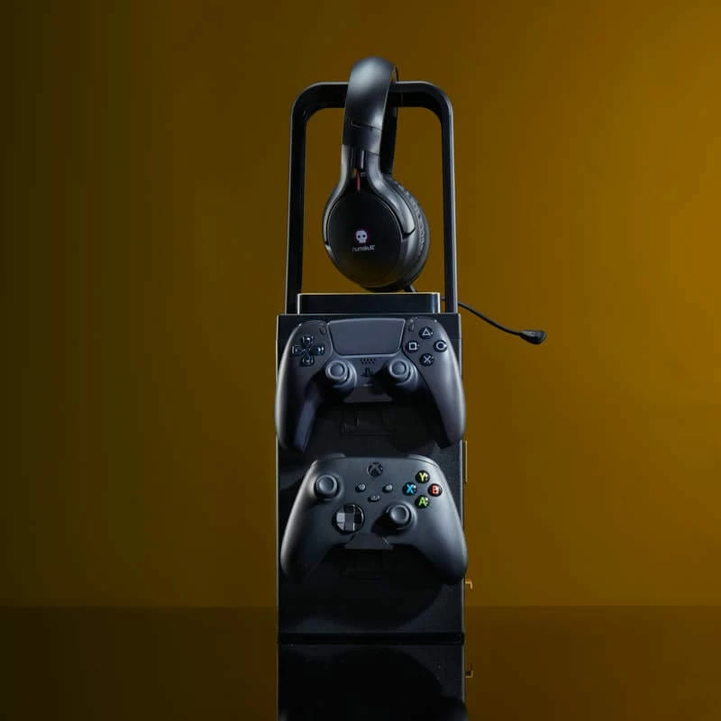 Numskull Games Oficjalny Hogwarts Legacy Gaming Locker, uchwyt na dyski do gier, Xbox, Czarny, Przewodowy