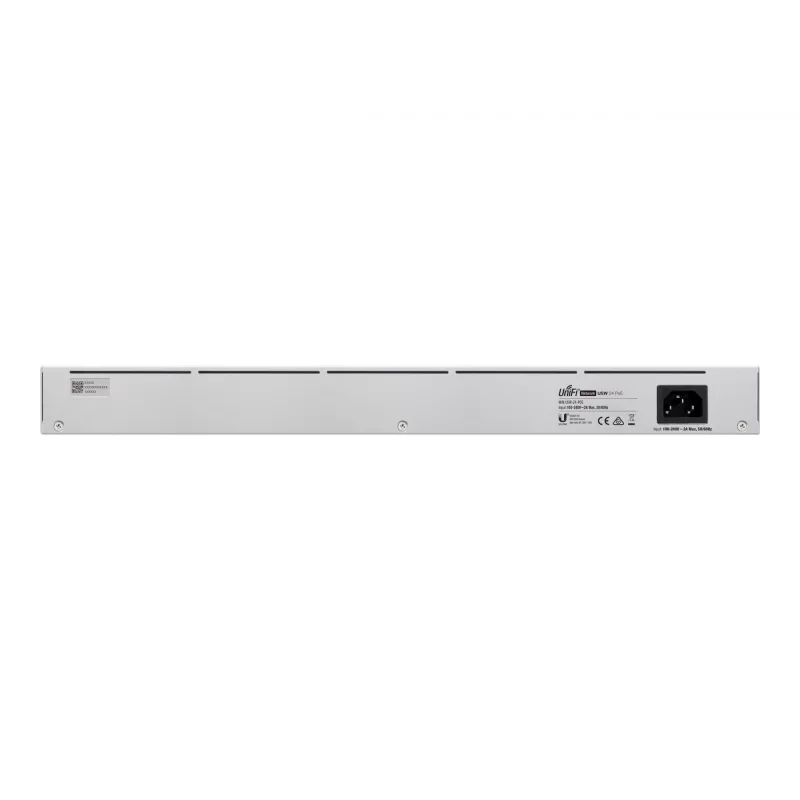 Ubiquiti UniFi 24-Port PoE Managed L2/L3 Gigabit Ethernet (10/100/1000) Power over Ethernet (PoE) 1U Silver