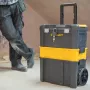 Twarda walizka na narzędzia Stanley Essential z tworzywa sztucznego, szara, żółta