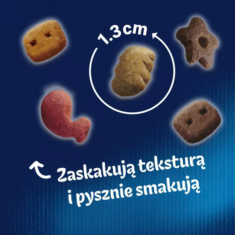 Przysmaki dla kota Felix Party Mix Ocean Mix saszetka 60 g — przekąska dla dorosłego kota