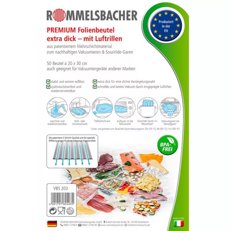 Rommelsbacher VBS 203 Odkurzacz ręczny