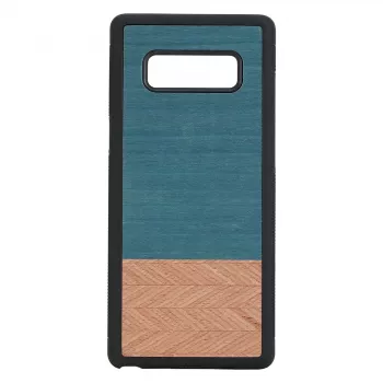 Etui na smartfona man and wood do Galaxy Note 8 — dżinsowa czerń
