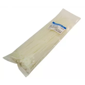 Opaska kablowa LogiLink KAB0004 Nylon Biała 300mm