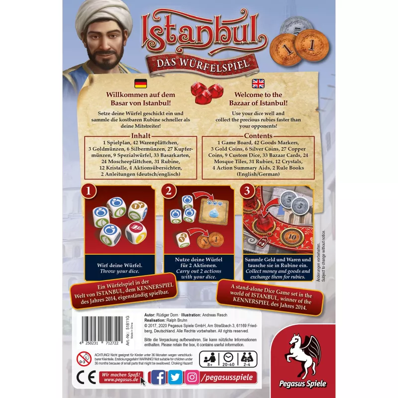 Istanbul - Das Dice Game, gra planszowa
