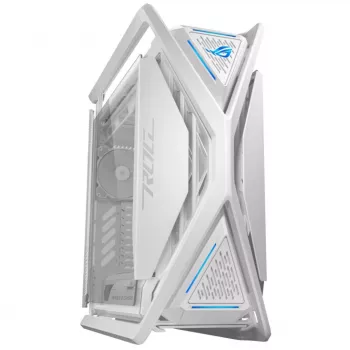 ASUS ROG GR701 Hyperion Biały, PC, Biały, ATX, EATX, micro ATX, Mini-ITX, Aluminium, Multi, Przód