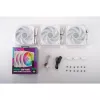 COOLER MASTER Mobius 120P ARGB 120mm biały 3-pak