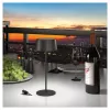 Lampa stołowa LED RealPower TableLight 300 4W czarna solarna