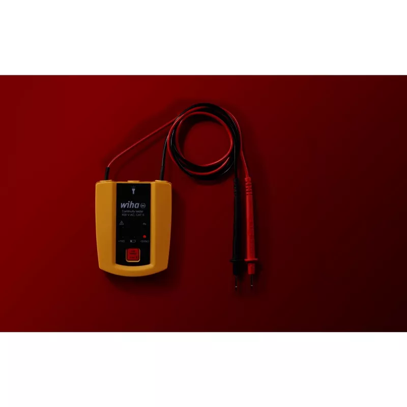 Durchgangsprüfer 45222, bis 400 V AC, CAT II, Messgerät gelb/schwarz