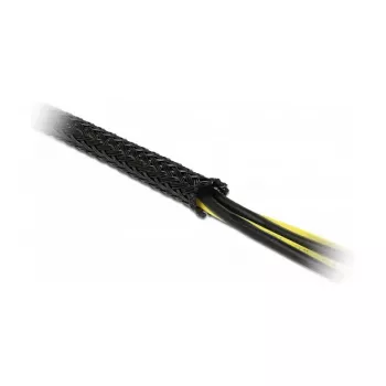 Oplot pleciony DeLOCK 18902 10 m x 12 mm czarny