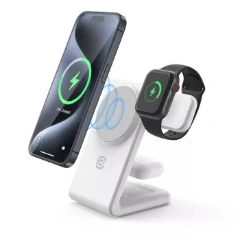 Ładowarka bezprzewodowa 3w1 MagSafe do iPhone, Apple Watch i AirPods Crong