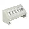 Patch panel DeLOCK 86218 szary 65mm x 49mm x 130mm