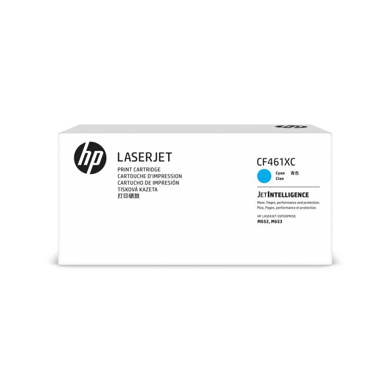 Toner cyjan M653X/M653DN/22K CF461XC HP