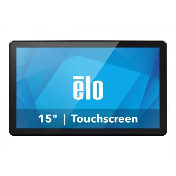 Elo Touch Solutions Open-Frame (seria 90L/63L/64L), 39,6 cm (15,6''), projekcyjna pojemnościowa, 10 TP, Full HD, USB, USB-C, zestaw (USB), czarny monitor dotykowy (open-frame, 16:9), przekątna wyświetlacza