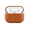 Etui na słuchawki Fixed z obsługą MagSafe | Apple AirPods Pro 2/Pro 2 (USB-C) | Brązowy | Skóra