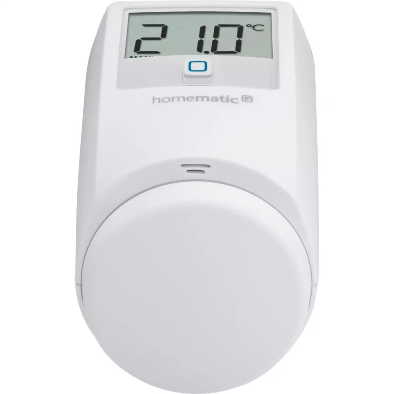 eQ-3 AG Homematic IP HMIP-eTRV, RF, 868,3 MHz, Biały, M30 x 1.5, IP20, Cyfrowy