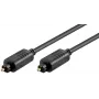 Kabel audio Microconnect TT610BKAD 1 m TOSLINK Czarny