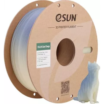 PLA UV 1,75mm NIEBIESKI 1kg ESUN 3D FILAMENT (PLA-UV CC175UV-U1P1)