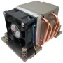 Chłodzenie Inter-Tech A-26 Chłodzenie procesora 6 cm Czarny Srebrny