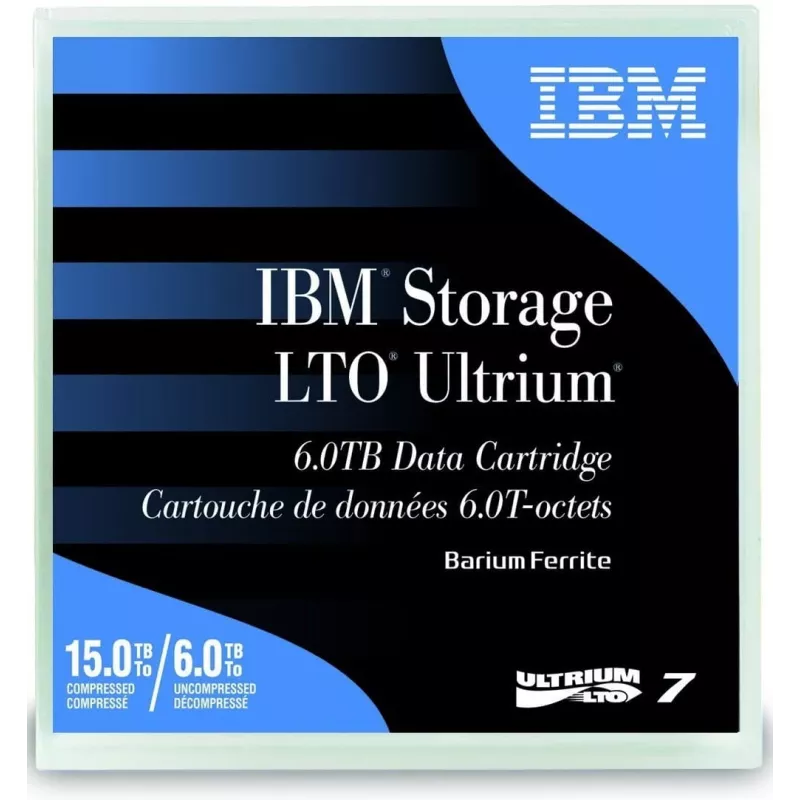 Czysta taśma danych IBM LTO Ultrium 7 Data Cartridge 6 TB