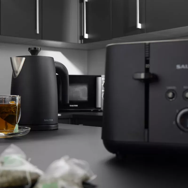 Salter EK5632MBLKFVDE Kuro Czajnik Szybkowrzący
