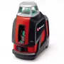Niwelator krzyżowo-liniowy EINHELL TE-LL 360 G z zielonymi i czerwonymi liniami lasera, czarny — model 2270119