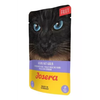 JOSERA Filet z kurczaka z cielęciną - mokra karma dla kotów - 70 g