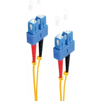 shiverpeaks BS77822 kabel światłowodowy 1 m SC OS1/OS2 żółty (BS77822)