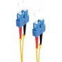 shiverpeaks BS77822 kabel światłowodowy 1 m SC OS1/OS2 żółty (BS77822)