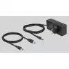DeLOCK Zewnętrzny Hub USB 5 Gbps z 13 portami + przełącznik, USB 3.2 Gen 1 (3.1 Gen 1) Type-B, USB 3.2 Gen 1 (3.1 Gen 1) Type-A, 5000 Mbit/s, Szary, Aluminium, 1 m