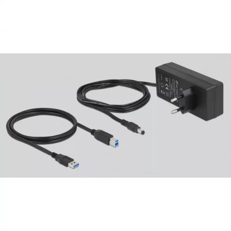 DeLOCK Zewnętrzny Hub USB 5 Gbps z 13 portami + przełącznik, USB 3.2 Gen 1 (3.1 Gen 1) Type-B, USB 3.2 Gen 1 (3.1 Gen 1) Type-A, 5000 Mbit/s, Szary, Aluminium, 1 m