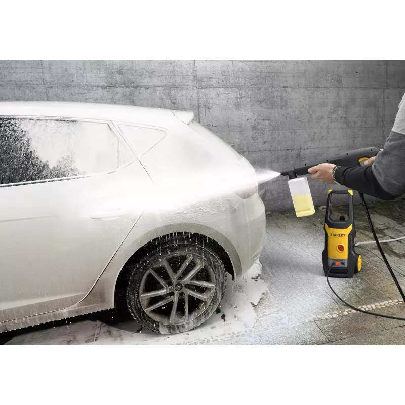 Myjka ciśnieniowa STANLEY SXPW14PE z czyścicielem do tarasów (1400 W, 110 bar, 390 l/h) | Stanley 1400 W | 110 bar | 390 l/h