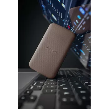 Dysk SSD Intenso 1 TB zewnętrzny USB Type-C 3.2 Gen 2 brązowy