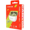 Słuchawki douszne CANYON TWS-5, zielony, Bluetooth 5.3, sterowanie dotykowe, wejście ładowania: USB-C
