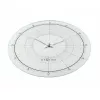 NeXtime klok 8125 Fancy Round, Ø43 cm, ścienna, biało-srebrna