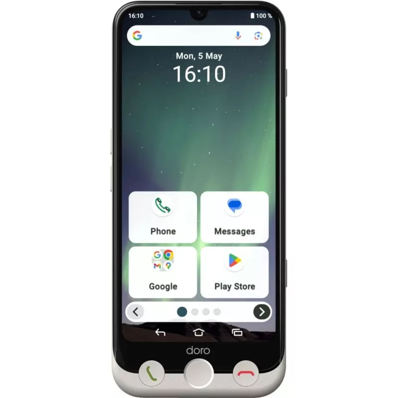Smartfon Doro Aurora A30 6.1 cala 6GB 128GB Biały